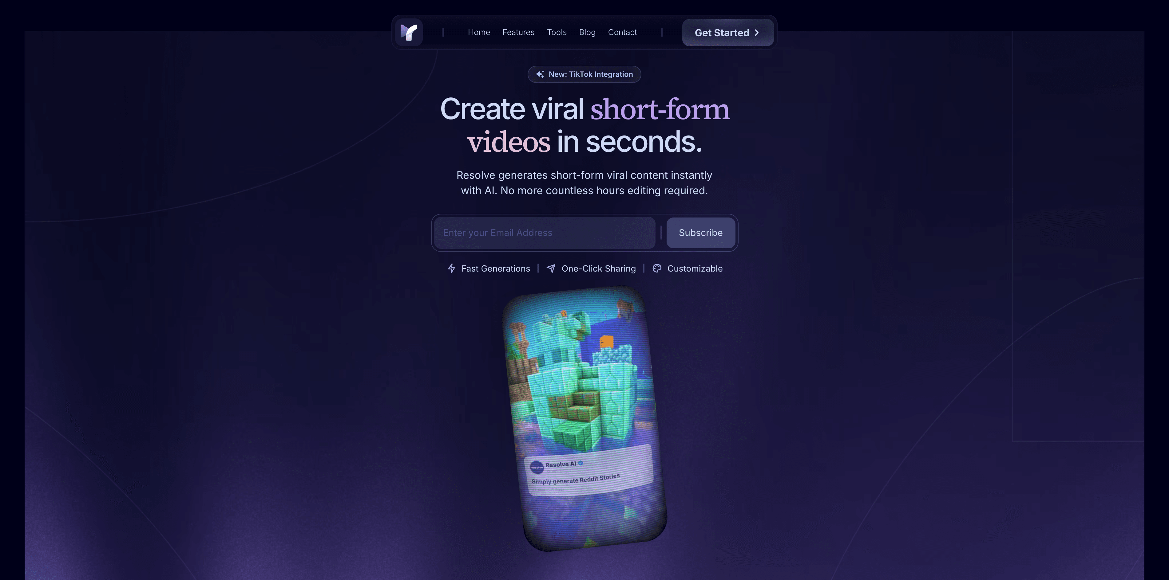 Resolve AI Content Generator